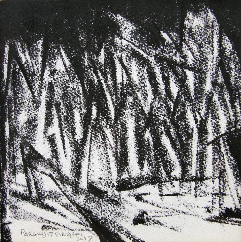 Untitled |&amp;nbsp;2017
Charcoal on paper | 8&amp;quot; x 8&amp;quot;
TG 4844