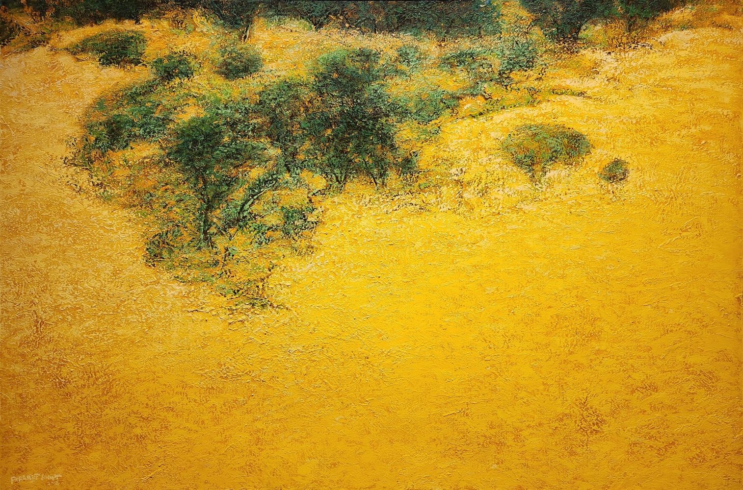 Untitled&amp;nbsp;| 2016 - 2017
Oil on canvas | 48&amp;quot; x 72&amp;quot;
TG 4833