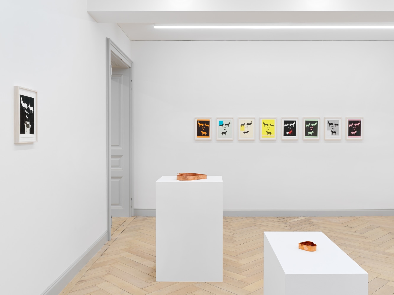 Exhibition View, Valentin Carron,&amp;nbsp;Un Ami Simple, Galerie Eva Presenhuber, R&amp;auml;mistrasse, Zurich