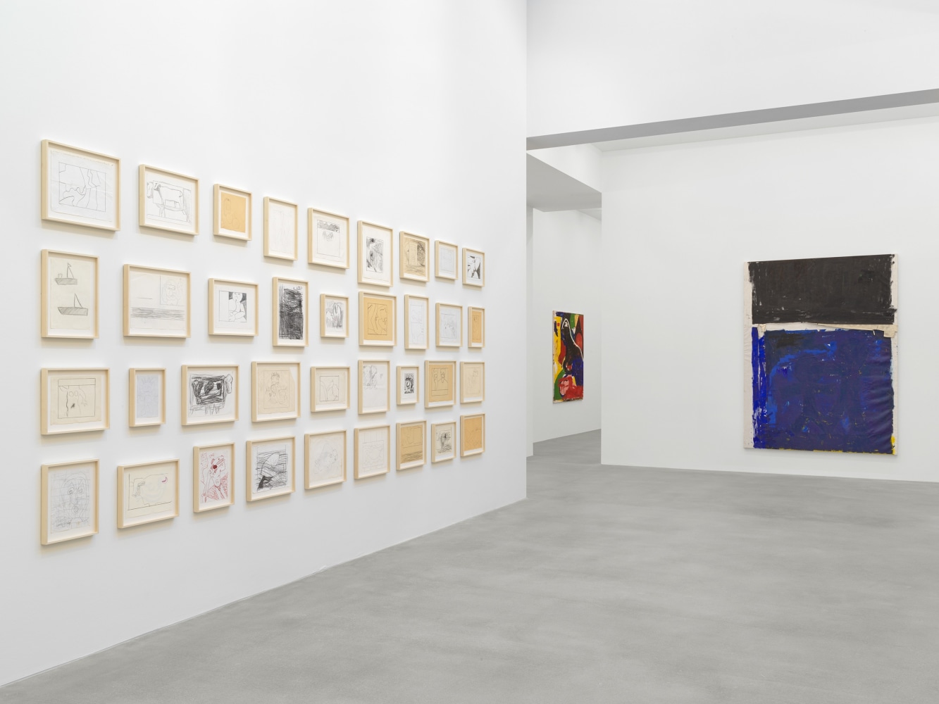 Exhibition View, Joe Bradley,&amp;nbsp;Sub Ek, Galerie Eva Presenhuber, Zurich