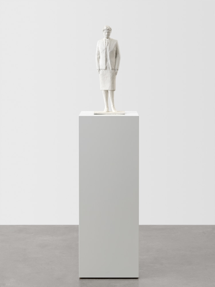 Peter Fischli David Weiss Untitled (Hostesses) 2012 Painted aluminum cast Sculpture 52.5 x 19 x 12 cm / 20 5/8 x 7 1/2 x 4 3/4 in