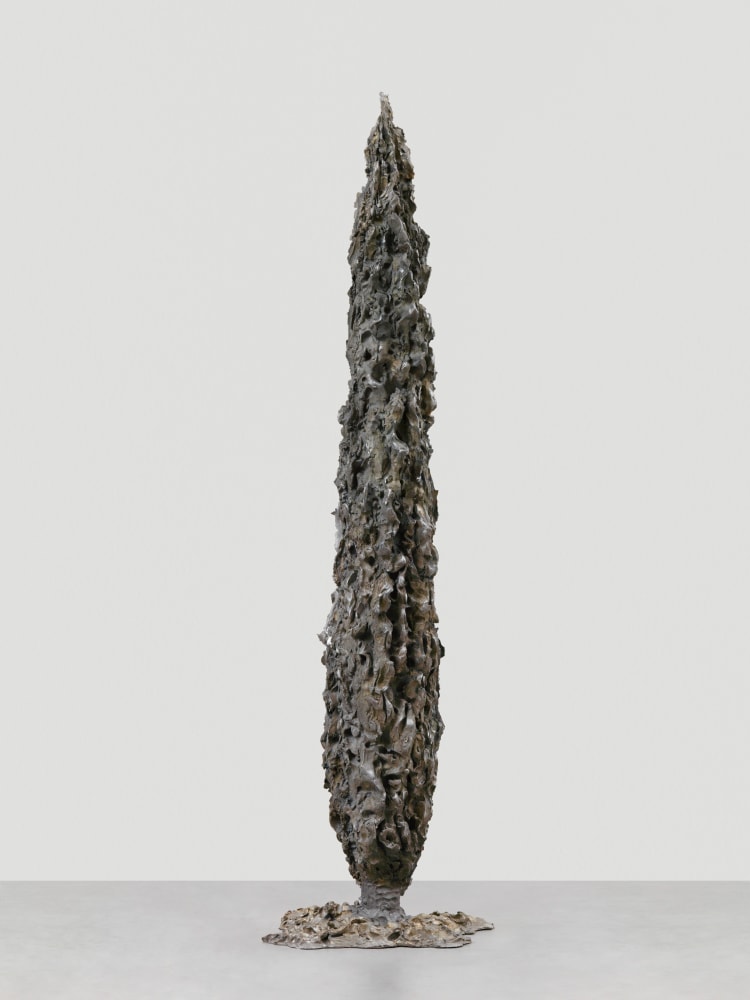 Jean-Marie Appriou Cypress (Blade) 2018 Cast aluminum Approx. 210 x 50 x 55 cm / 82 5/8 x 19 5/8 x 21 5/8 in