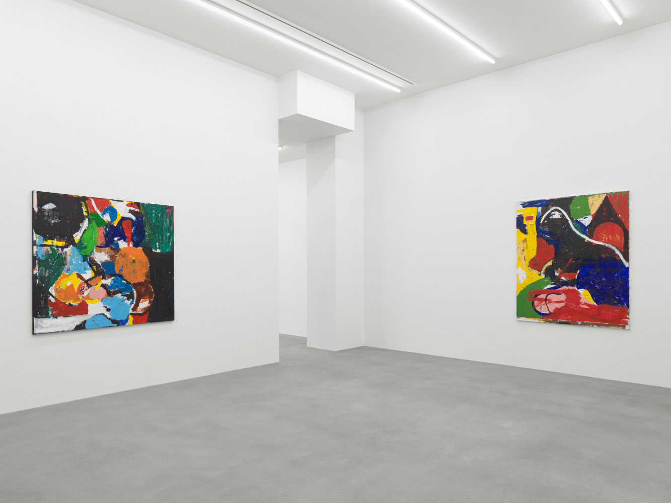 Exhibition View, Joe Bradley,&amp;nbsp;Sub Ek, Galerie Eva Presenhuber, Zurich