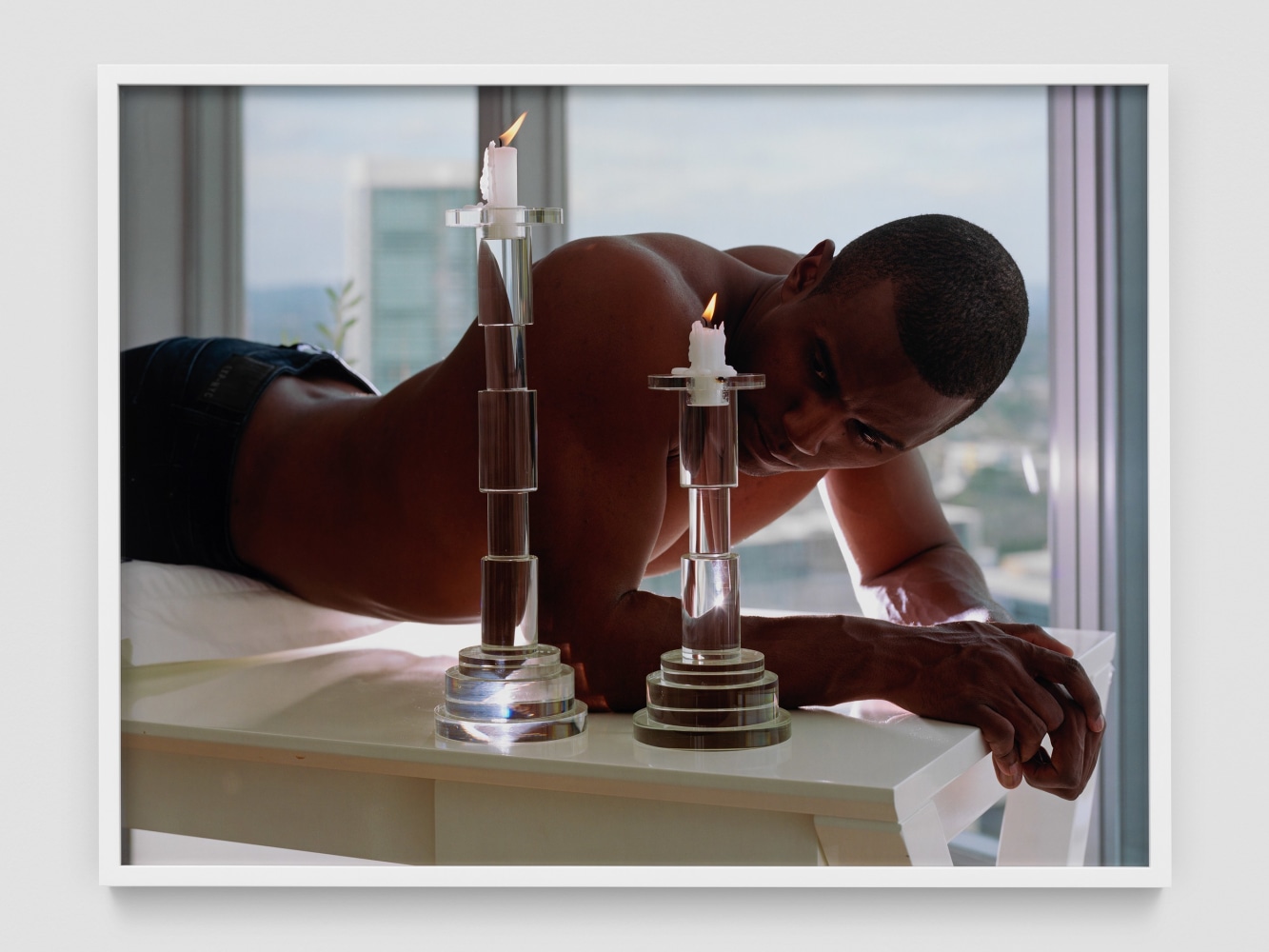 CANDLESTICK PATTERN NO. 2

2020

Chromogenic print on Kodak Endura paper, framed

Edition of 3&amp;nbsp;+ 1 AP

Image 80 x 105 cm / 31 1/2 x 41 3/8 inches

RODLA47263