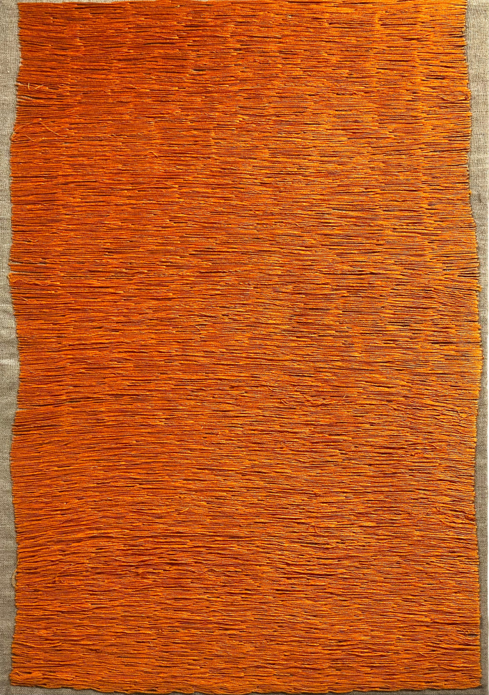 Natasha Das, Untitled Color Composition II  14&quot; x 20&quot;  Thread On Canvas