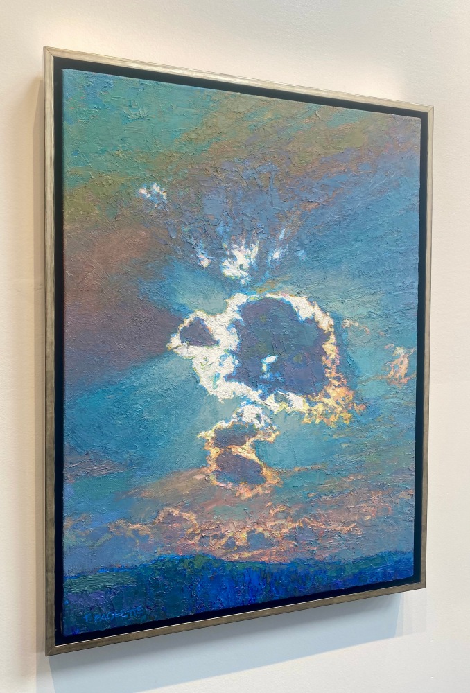 Eclipsed  24&quot; x 18&quot;  Oil On Belgian Linen