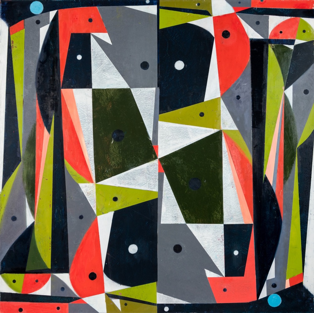 Flock 1  48" x 48"  Oil On Canvas