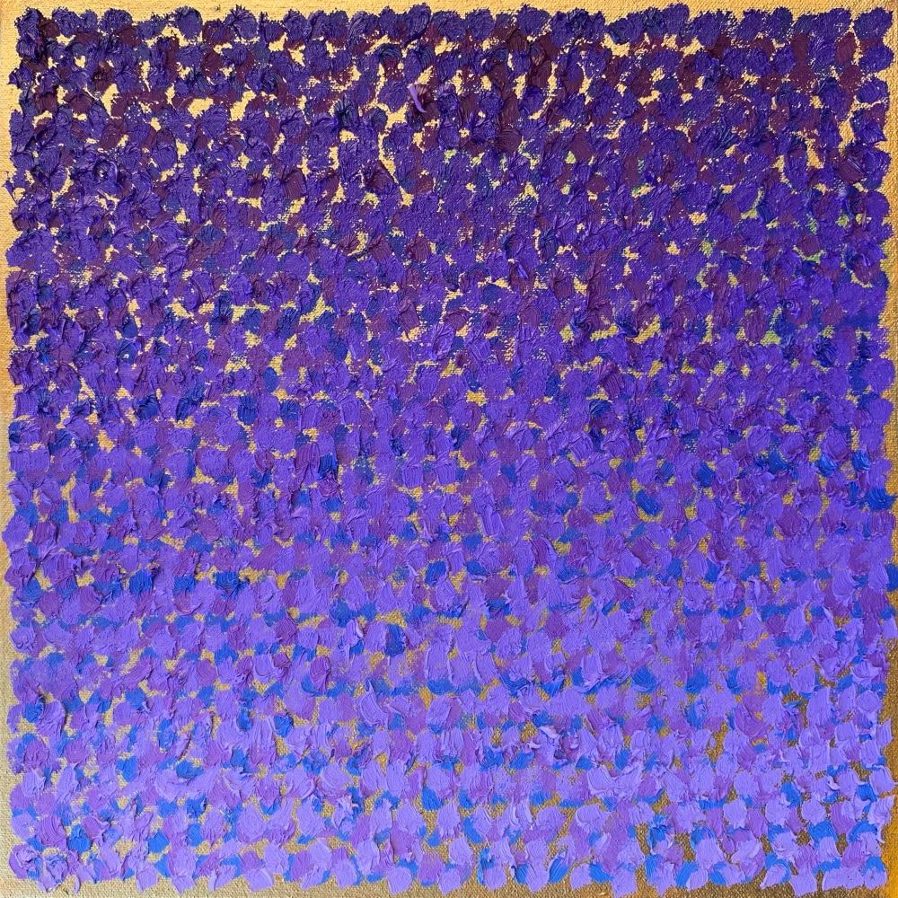 Adversarial Pigments 04  12&quot; x 12&quot;  Oil On Canvas