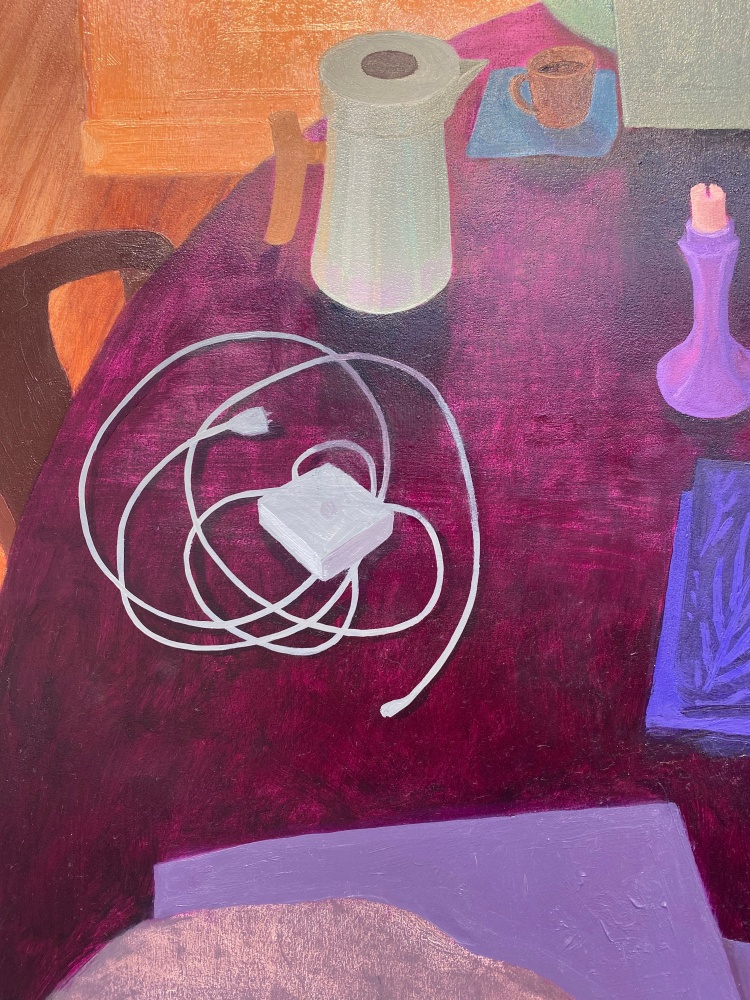 Long Morning  42” x 28”  Oil On Panel