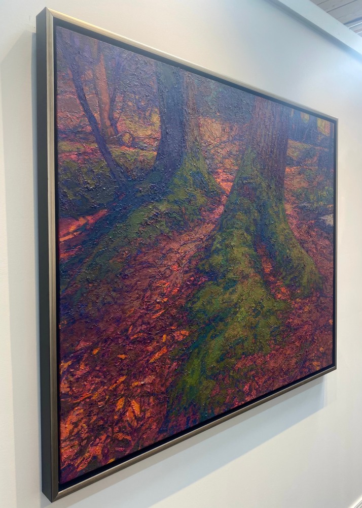 Symbiosis  42&quot; x 52&quot;  Oil On Belgian Linen