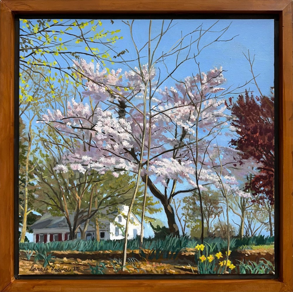 Gorgas Park Spring  18" x 18"  Oil On Canvas