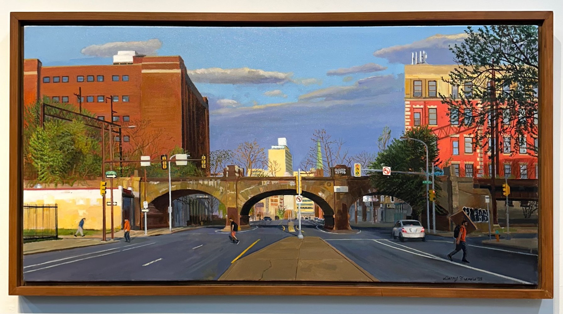Entrance to the City  24" x 48"  Oil On Canvas