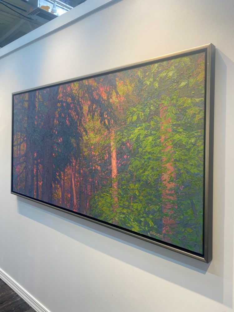 GH Old Growth  36&quot; x 74&quot;  Oil On Belgian Linen