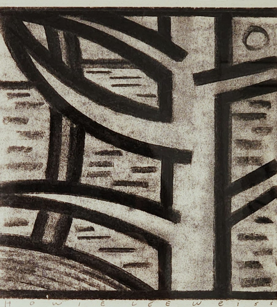 Tree 16 7.25” x 6.5” Vine Charcoal On Paper (Lenox 100)