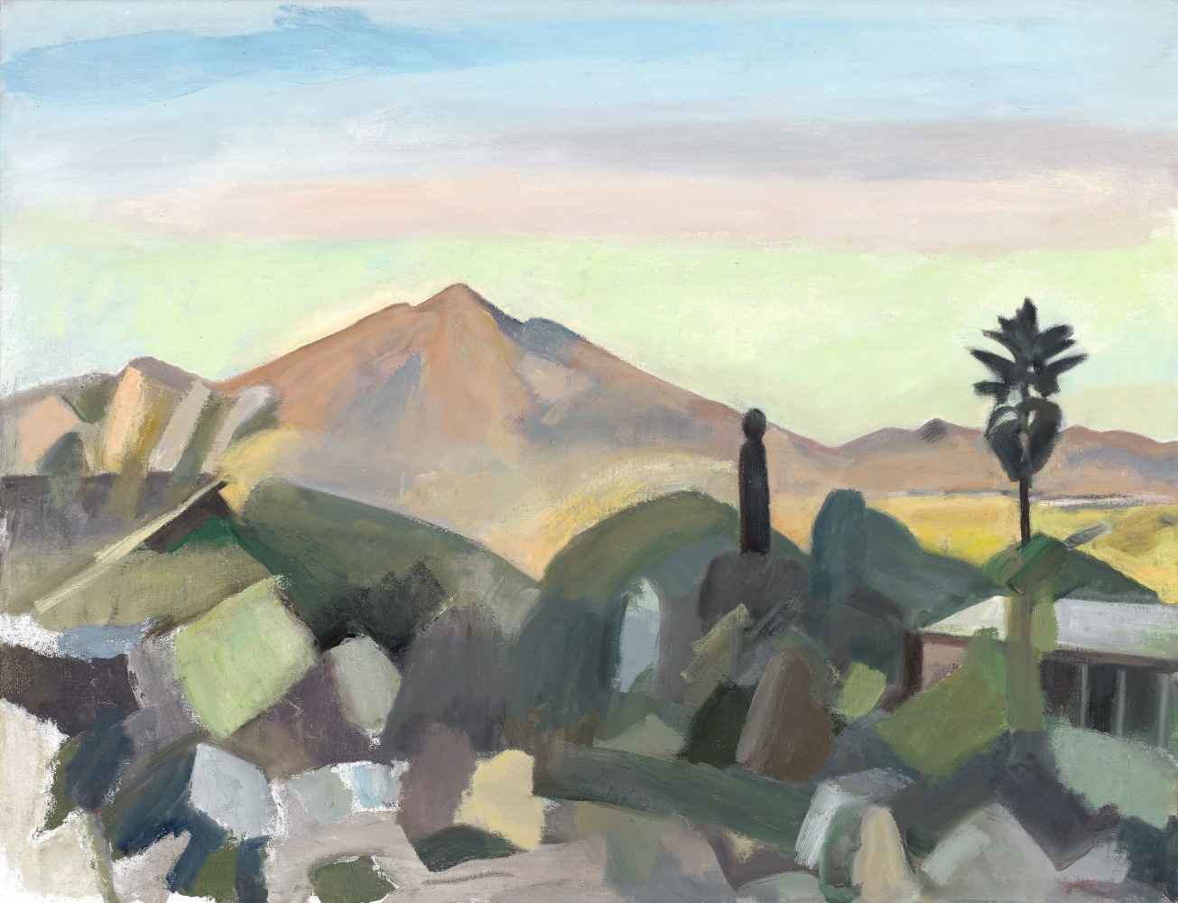 Tucson Early Spring  28&quot; x 36&quot;  Oil On Canvas