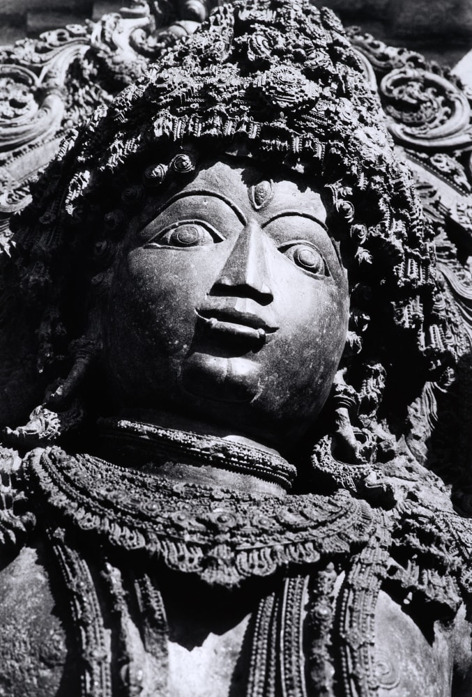 Detail, Belur Temple, Karnataka  17″ x 11.5″  Toned Silver Gelatin Print