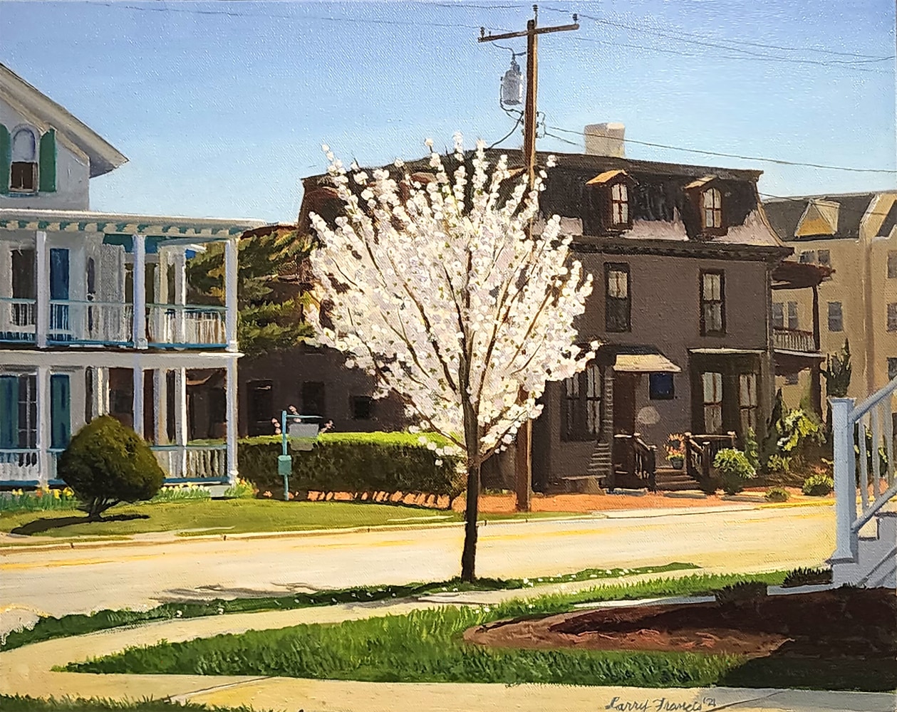 Larry Francis, Spring 16&quot; x 20&quot;  Oil On Canvas