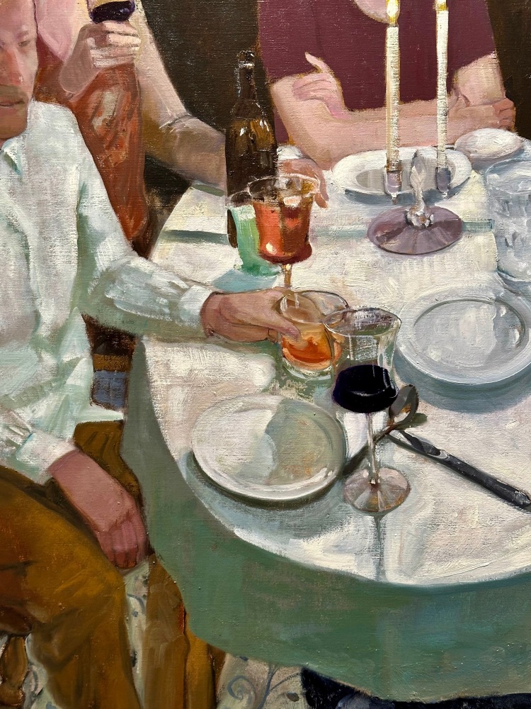 Table 22  29” x 17”  Oil On Canvas  Shop