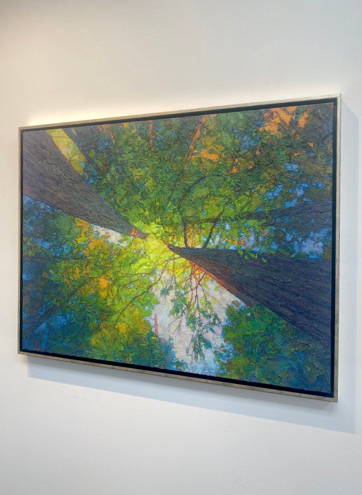Straight Up  30&quot; x 40&quot;  Oil On Belgian Linen