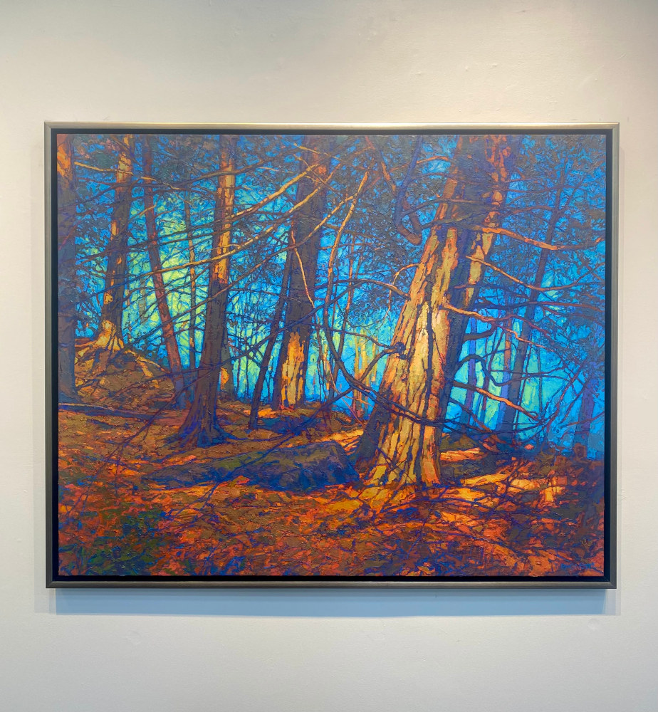 Hearts Content  42&quot; x 52&quot;  Oil On Belgian Linen