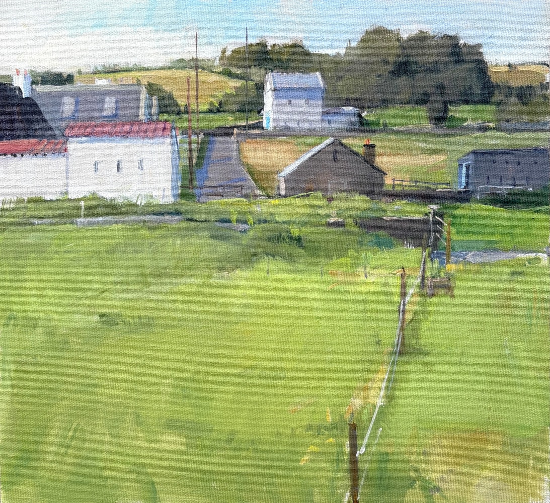 Kilcumin  11&quot; x 12&quot;  Oil On Canvas