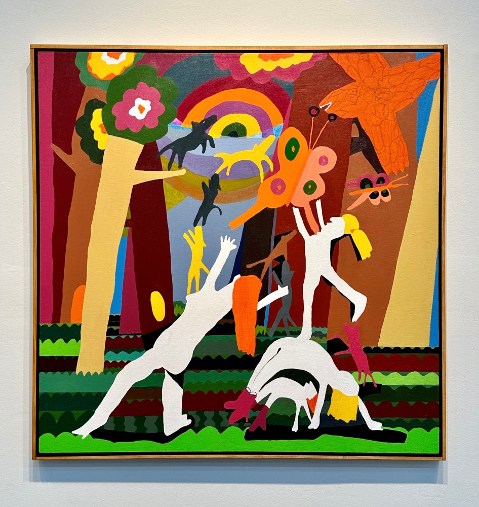 A Little Bit of Sun  36” x 36”  Acrylic On Canvas