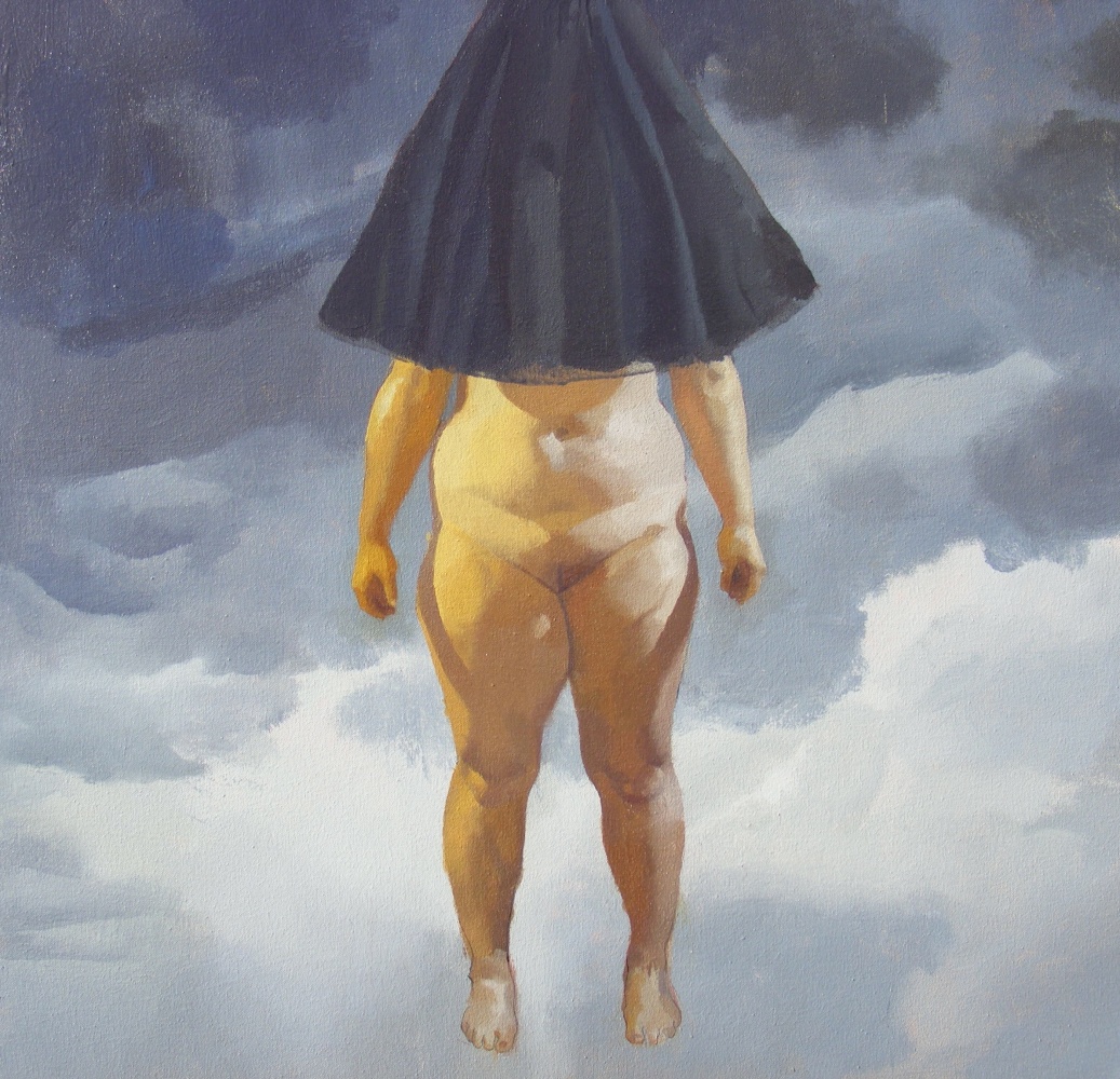 Antagonist  26&quot; x 26&quot;  Acrylic On Canvas