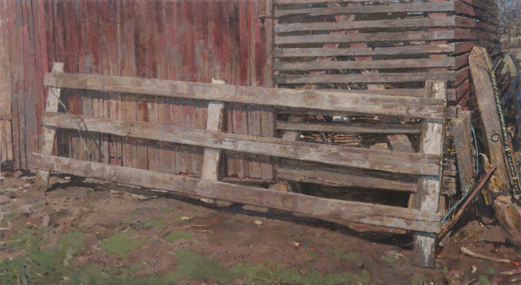 East To West 24” x 44” Oil On Linen
