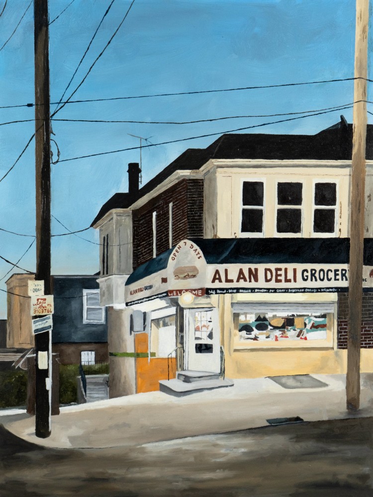 Alan Deli  18&quot; x 24&quot;  Oil On Panel