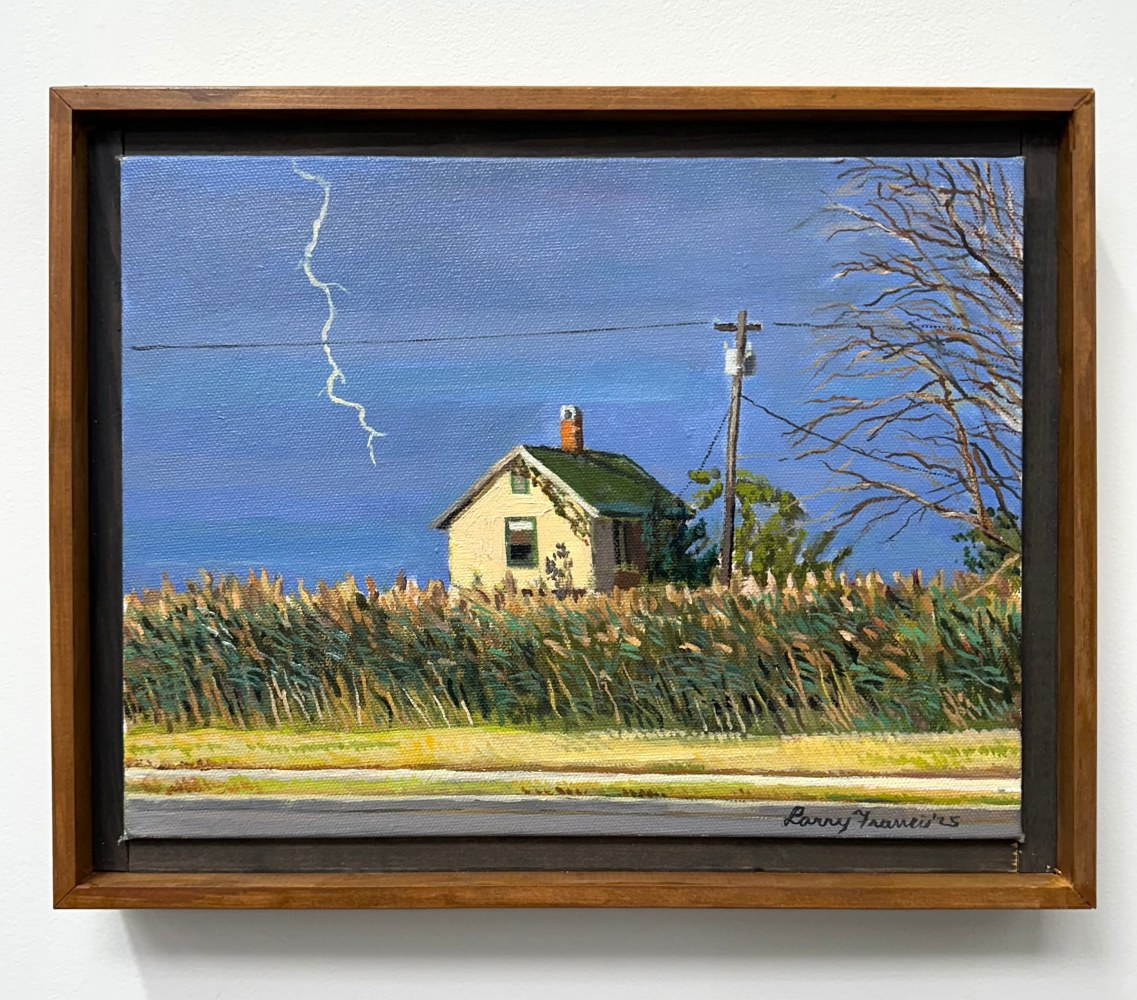 Distant Thunder  9" x 12"  Oil On Canvas