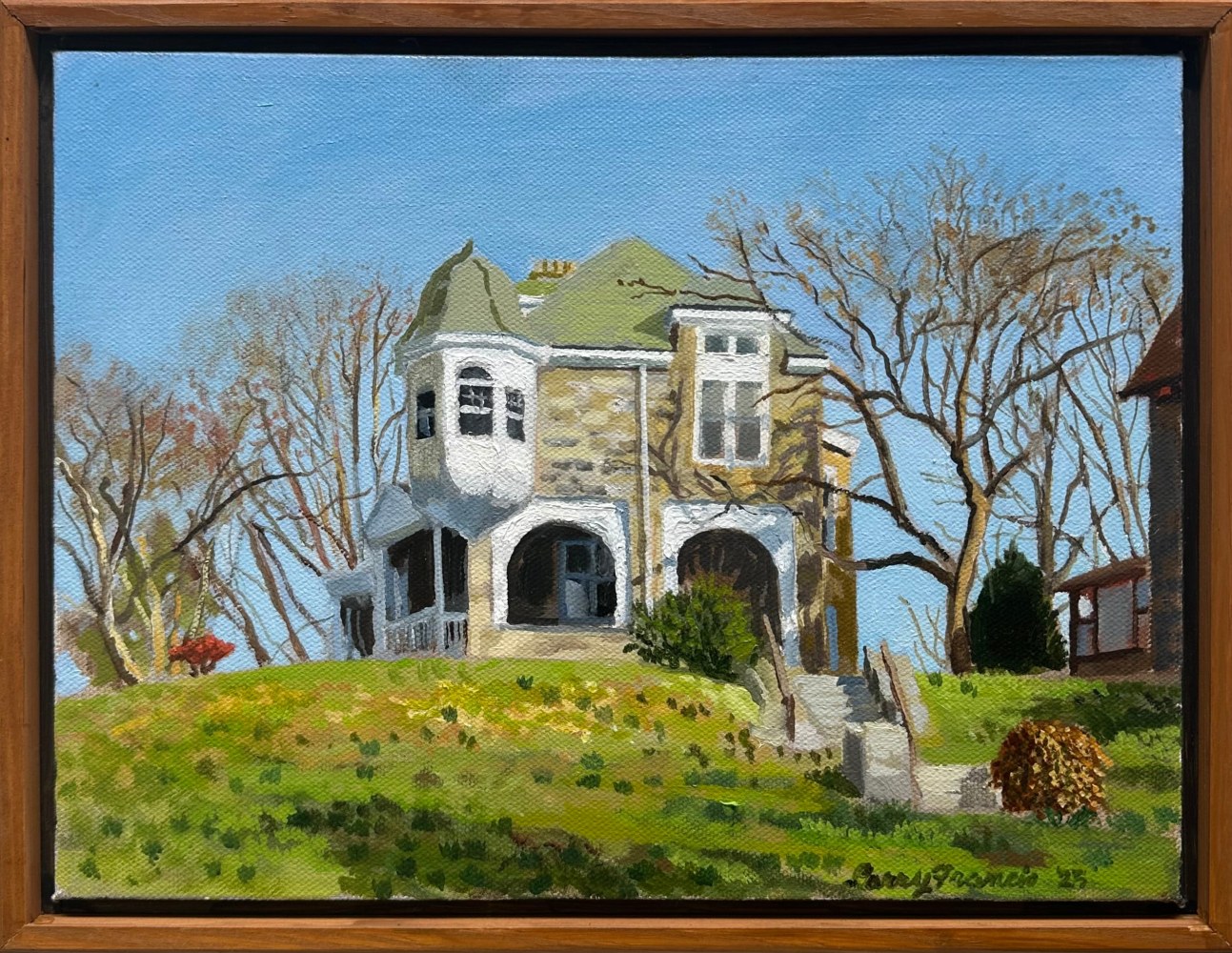 The Castle  9" x 12"  Oil On Canvas