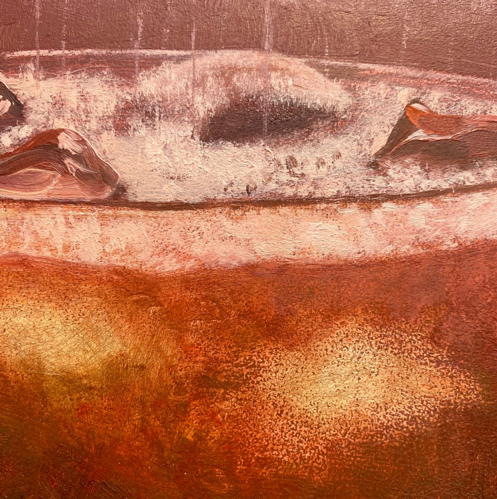 Fizz  12” x 12”  Oil On Panel