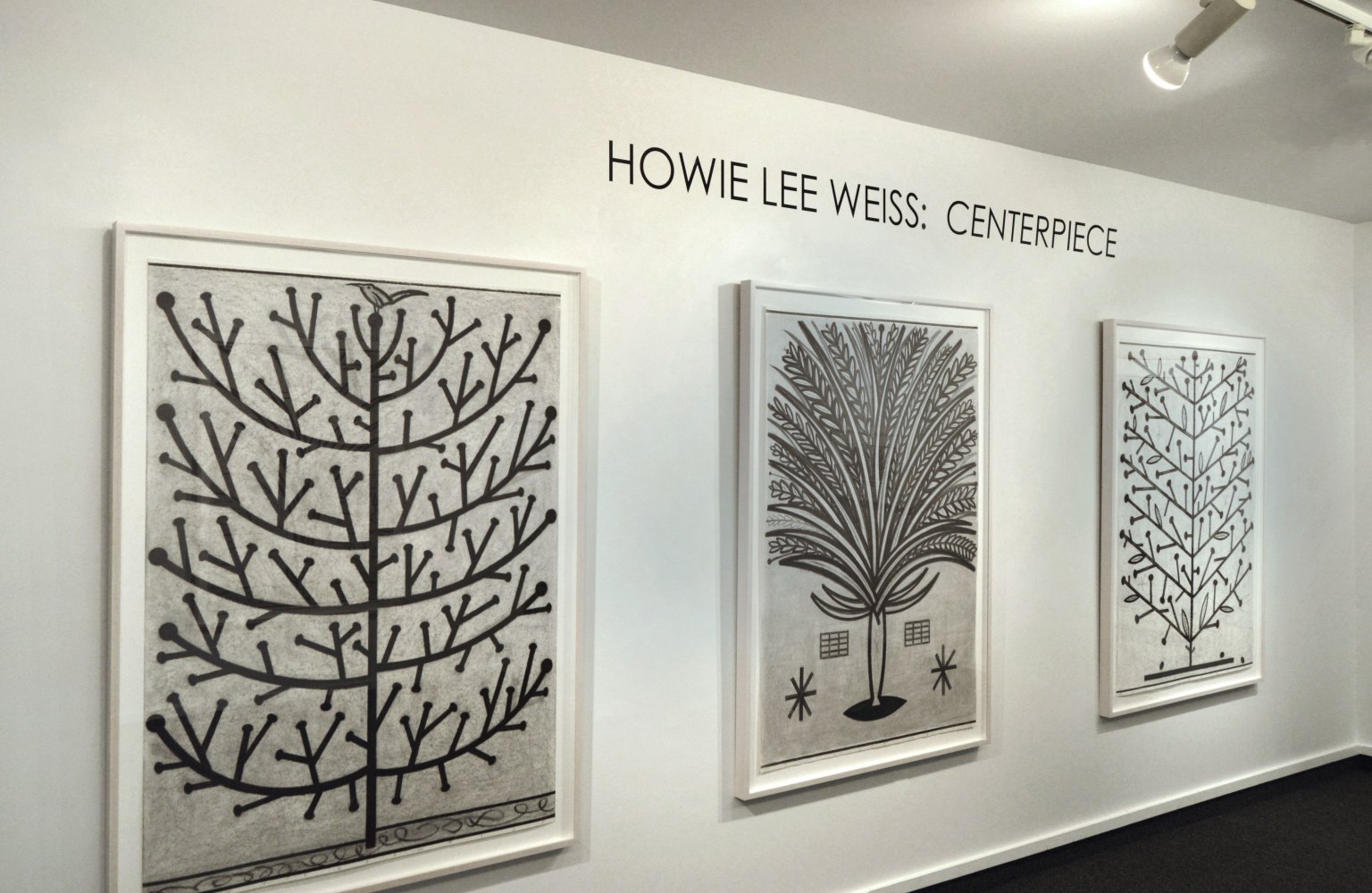 'Howie Lee Weiss: Centerpiece' at Gross McCleaf Gallery