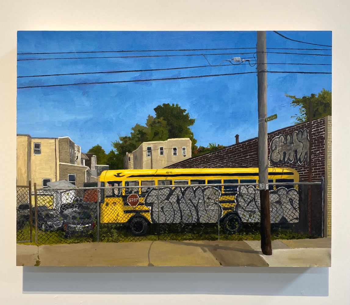 Recess (SOLD)  18&quot; x 24&quot;  Oil On Panel