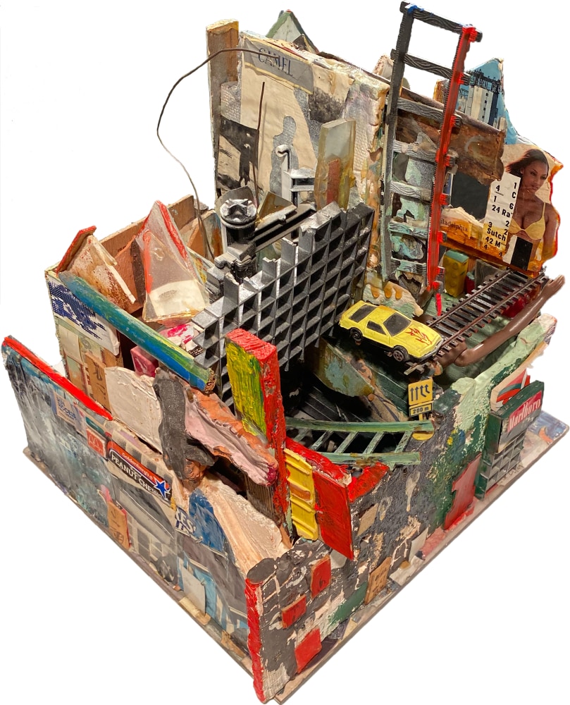 Leroy Johnson, Doll House  18&quot; x 18&quot; x 18&quot;  Mixed Media And Found Objects