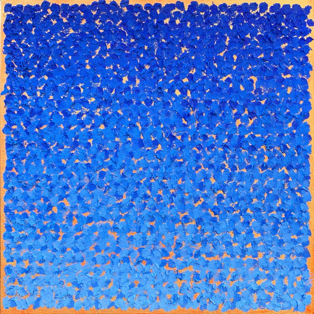 Adversarial Pigments 05  12&quot; x 12&quot;  Oil On Canvas