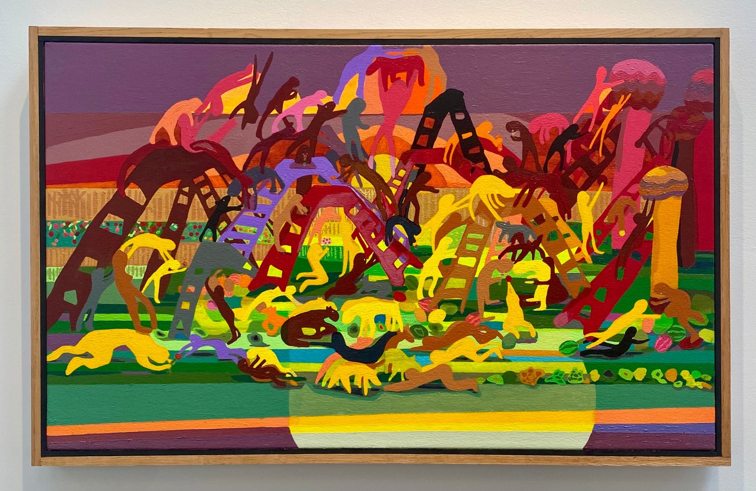 The Harvest  22” x 36”  Acrylic On Canvas