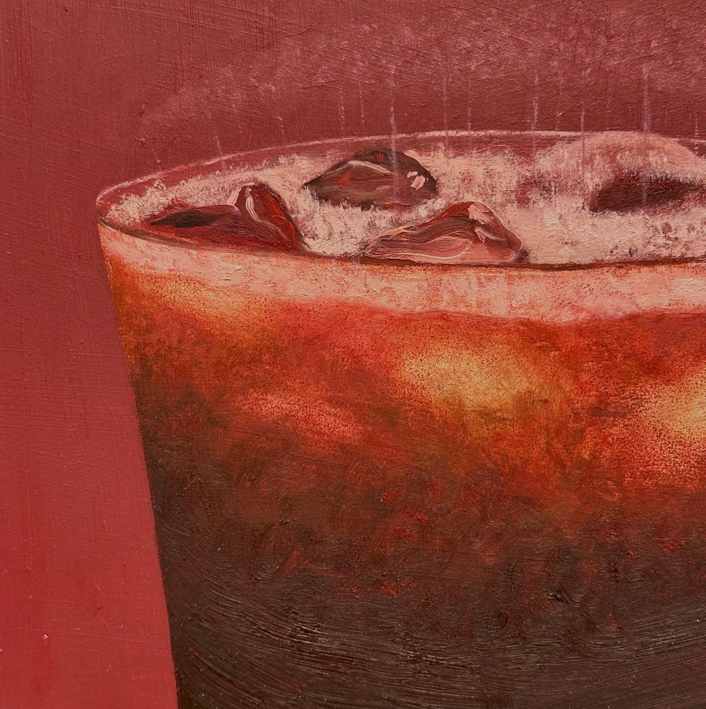 Fizz  12” x 12”  Oil On Panel
