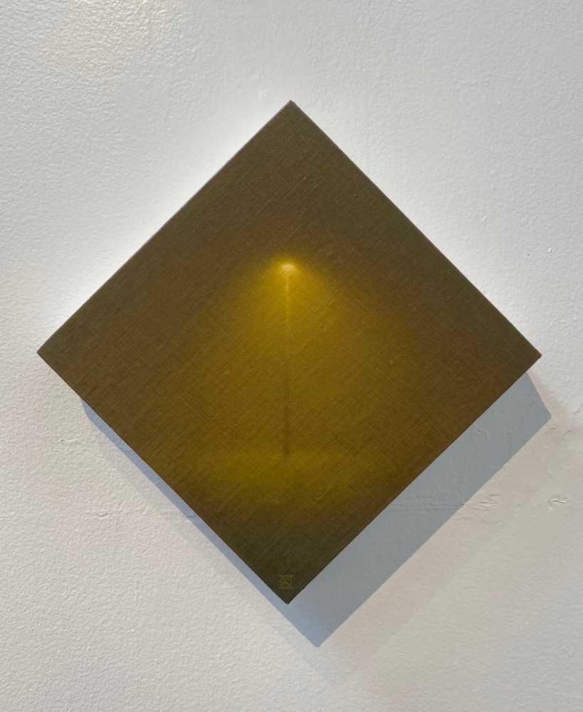 The Blizzard  8″ x 8″  Oil On Mounted Linen