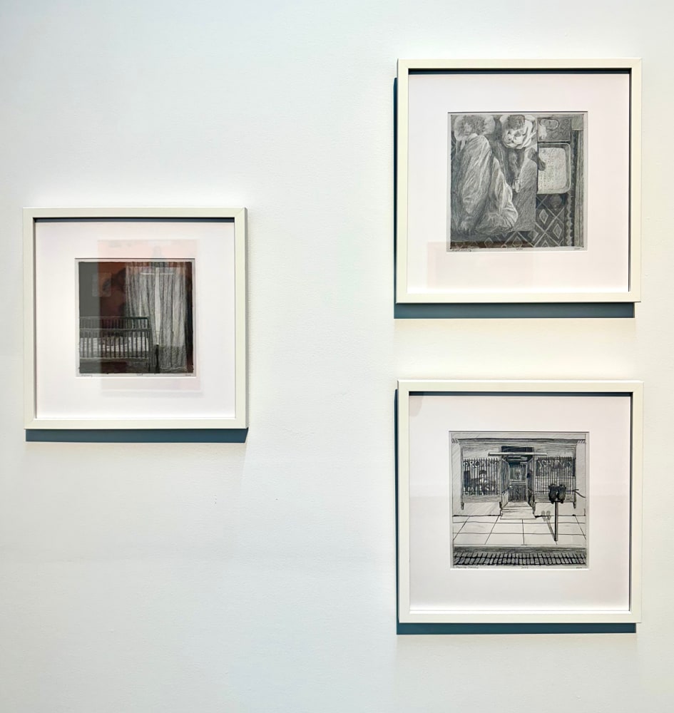Promise Johnny's Study  7” x 7”  Graphite On Paper  (Bottom right)