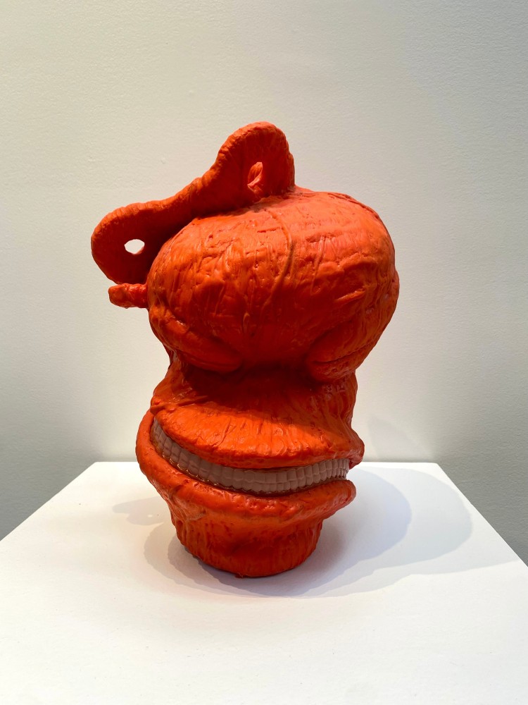 Andrew Perez  Disembodied  14&quot; x 11&quot; x 10&quot;  Mixed Media  2023