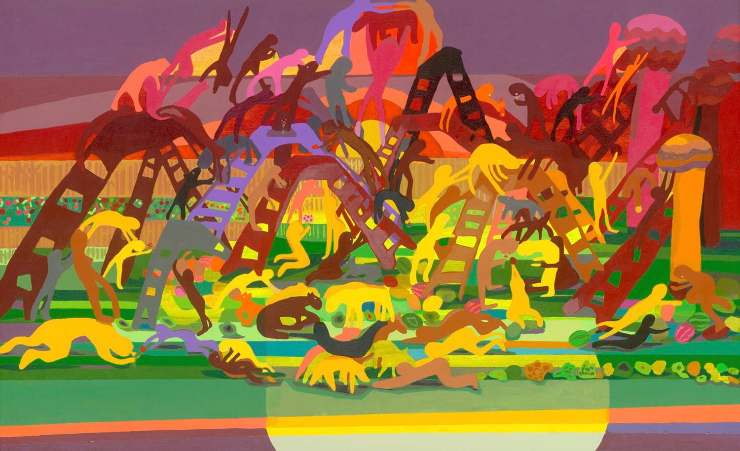 The Harvest  22” x 35”  Acrylic On Canvas