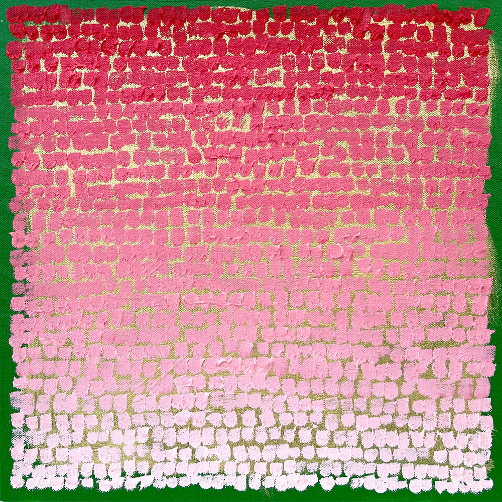 Keith Breitfeller, 2022 D Play  12&quot; x 12&quot;  Oil On Canvas  $600