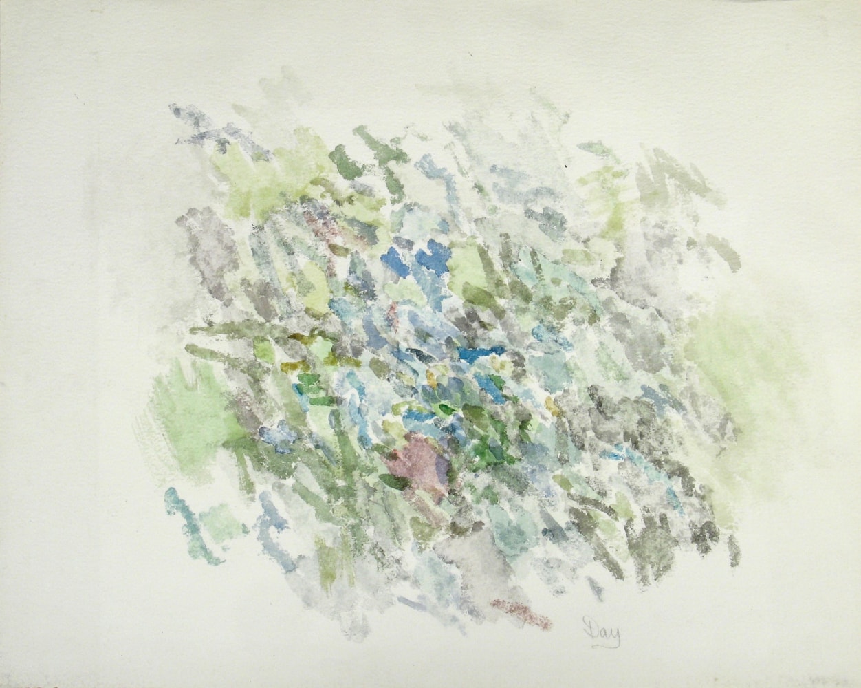 Aspen Variations, c. 1960  16&quot; x 20&quot;  Watercolor On Paper