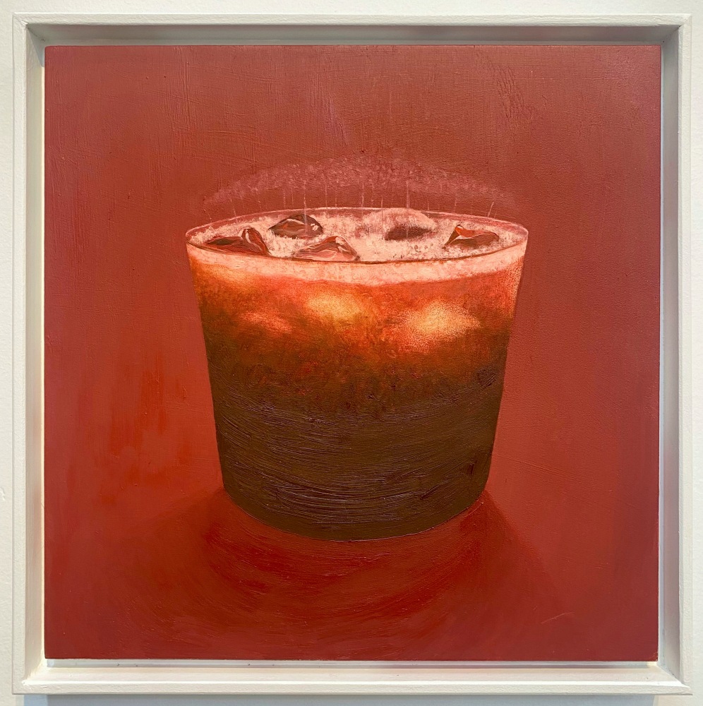 Fizz  12” x 12”  Oil On Panel