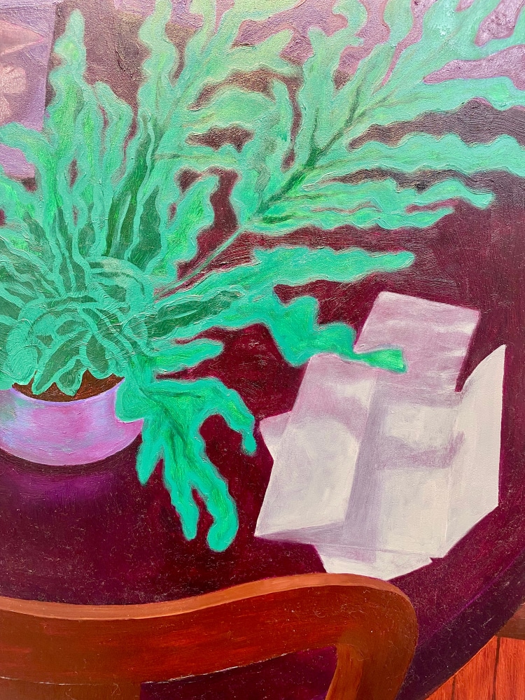 Long Morning  42” x 28”  Oil On Panel