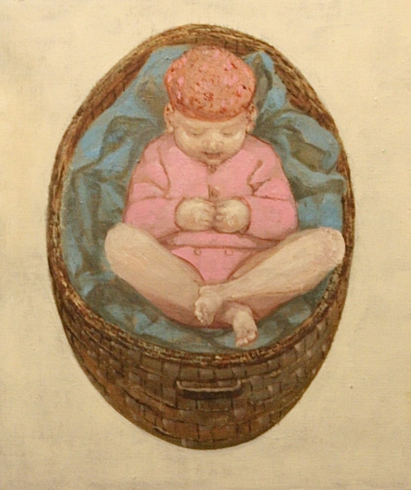 Anushka  17&quot; x 15&quot;  Oil On Canvas