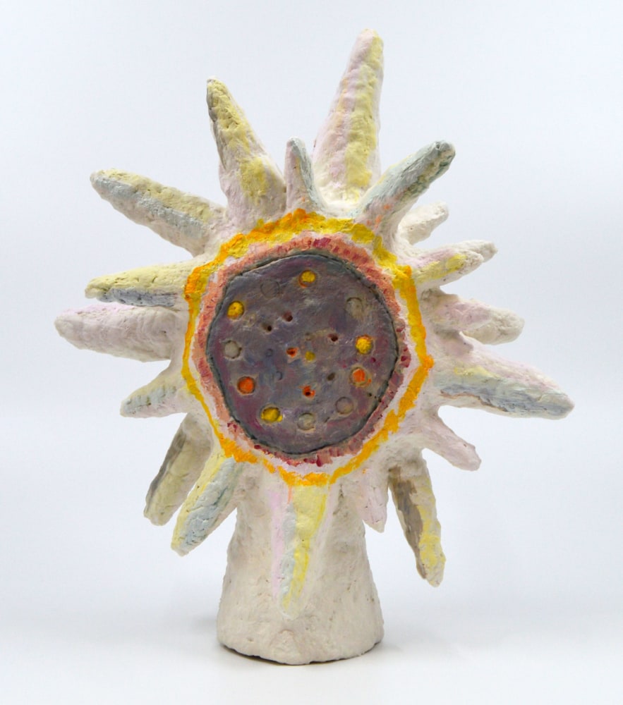 Star - Tree Topper  11&quot; x 6&quot; x 3&quot;  Oil, Acrylic, And Papier Mache On Recycled Materials