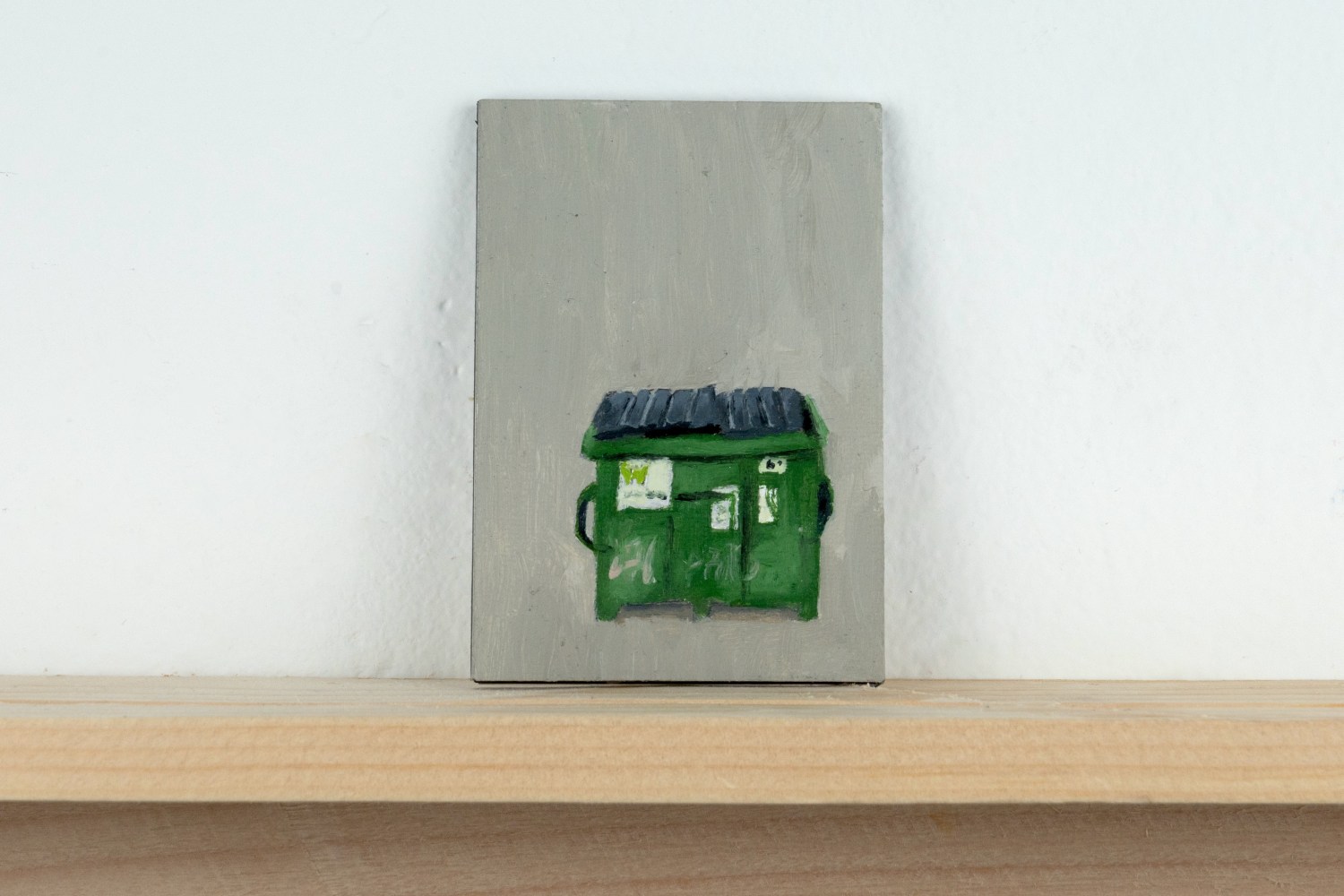 Location Sample 06  3&quot; x 2&quot;  Oil On Panel