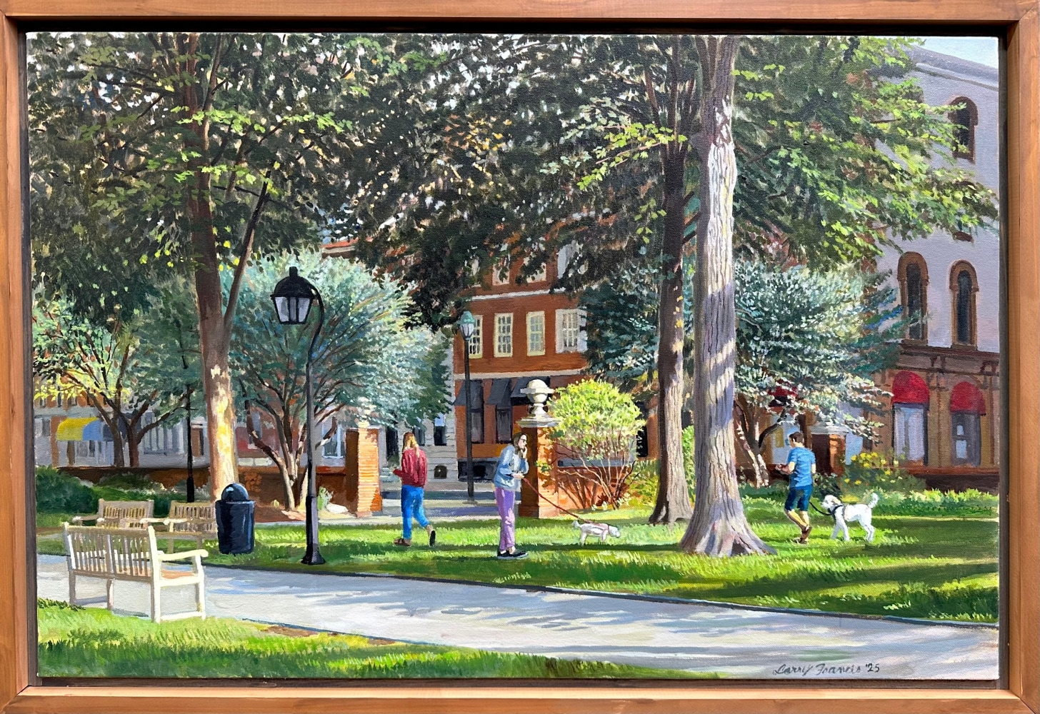 Washington Square  24" x 36"  Oil On Canvas